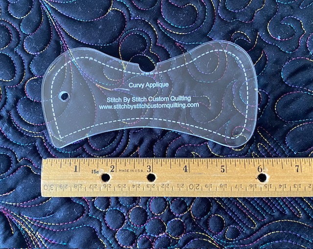 Notched Curvy Applique Ruler